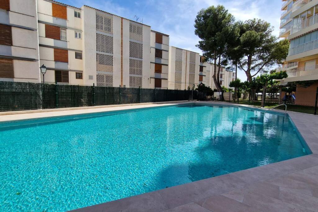 Apartamento 3 Habitaciones Con Piscina Y Vistas Al Mar Бенікасім Екстер'єр фото