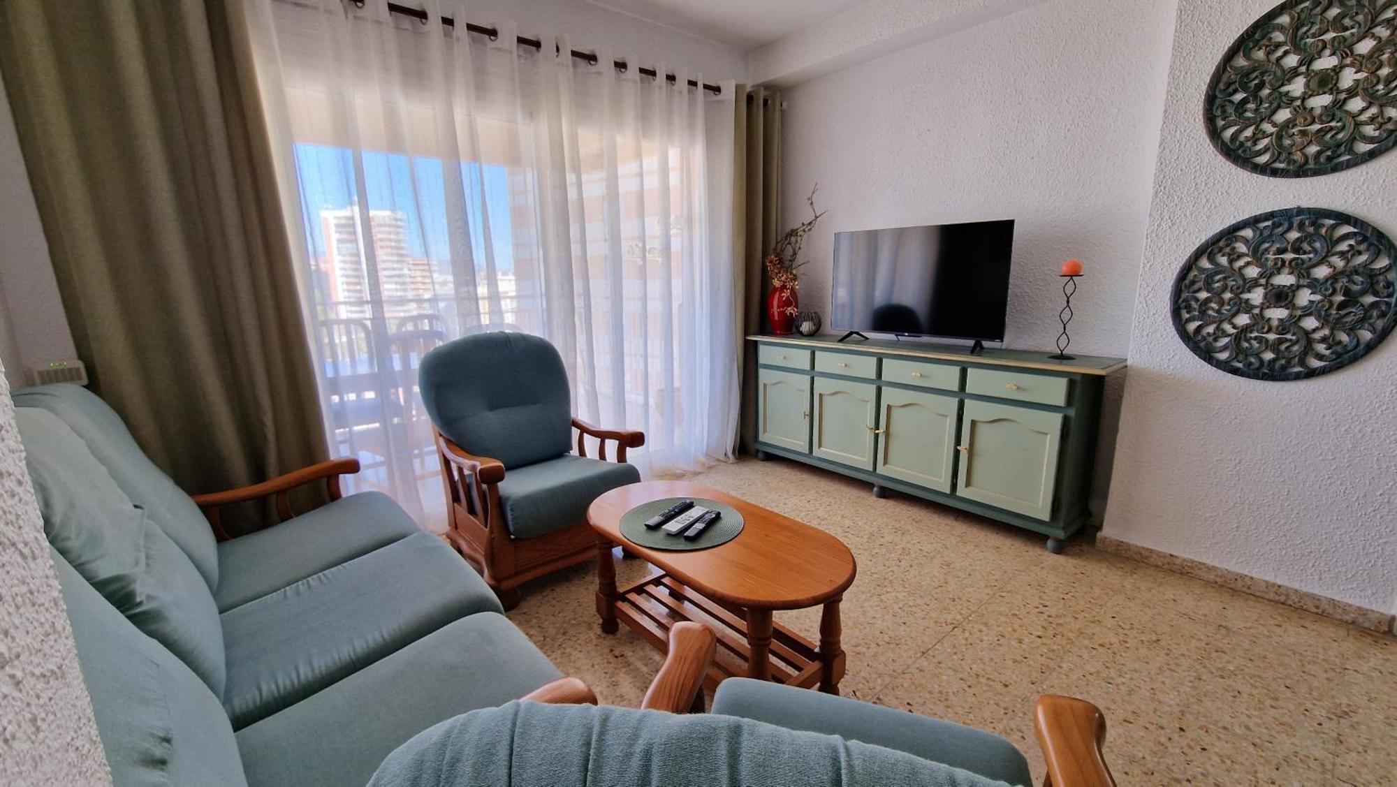 Apartamento 3 Habitaciones Con Piscina Y Vistas Al Mar Бенікасім Екстер'єр фото