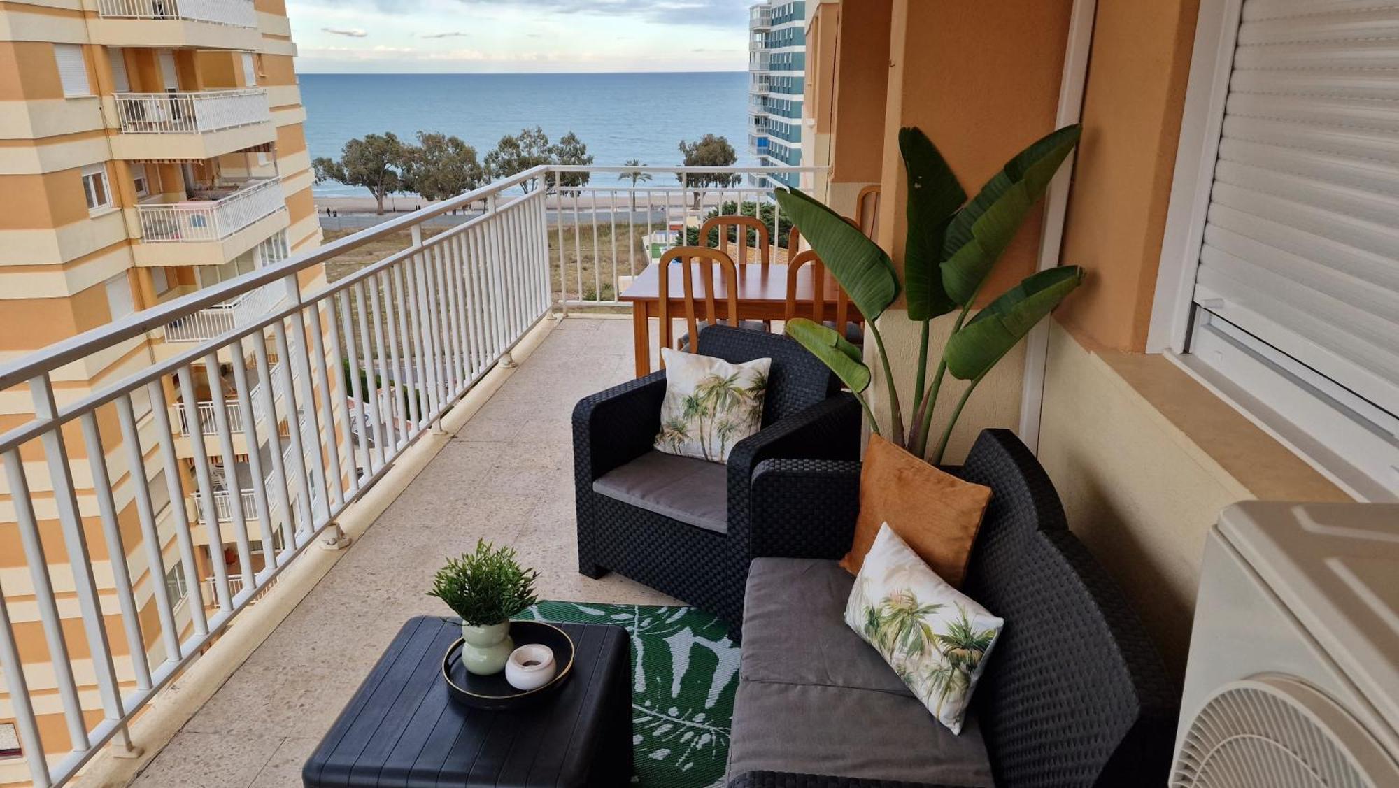 Apartamento 3 Habitaciones Con Piscina Y Vistas Al Mar Бенікасім Екстер'єр фото