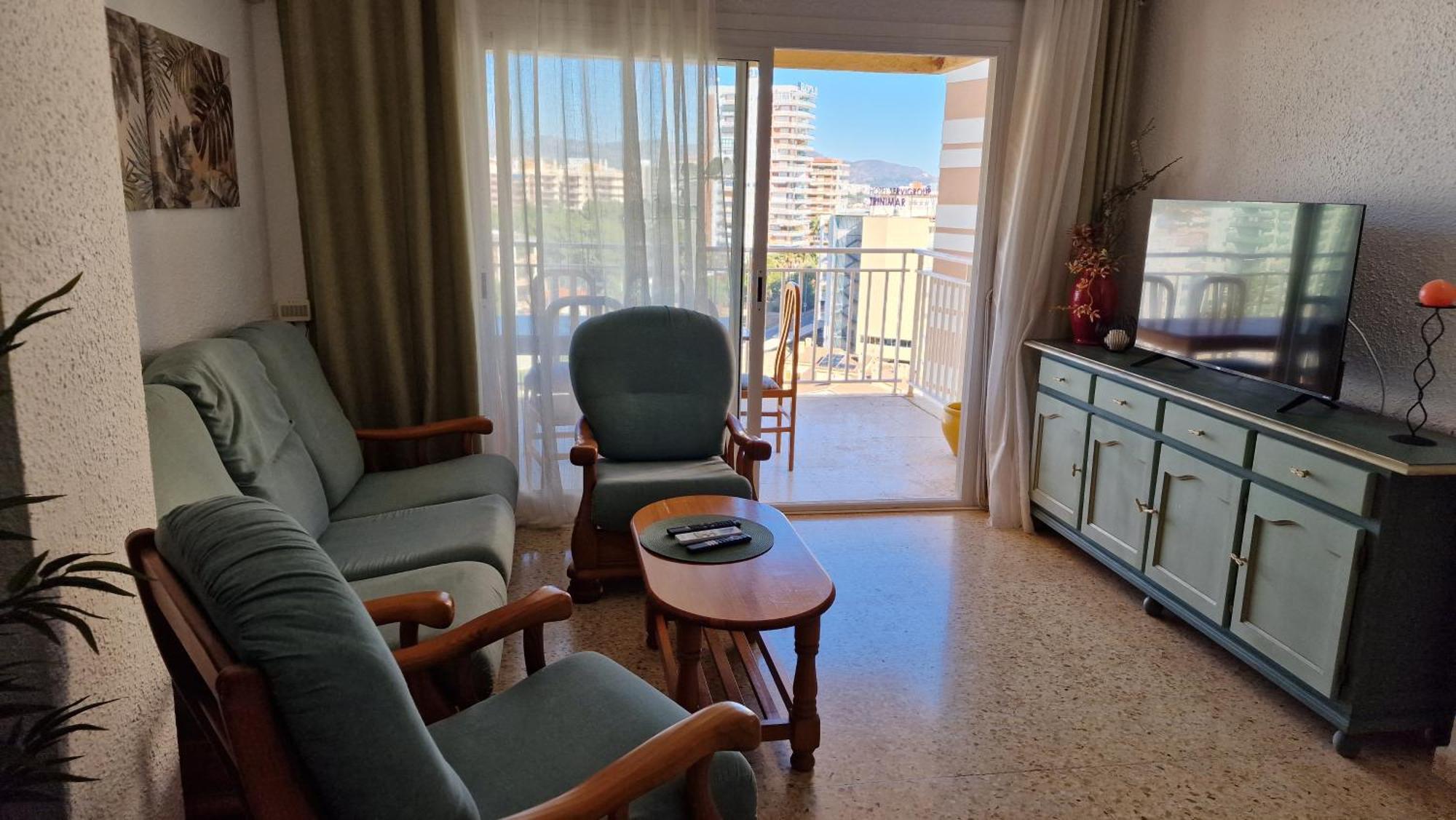 Apartamento 3 Habitaciones Con Piscina Y Vistas Al Mar Бенікасім Екстер'єр фото