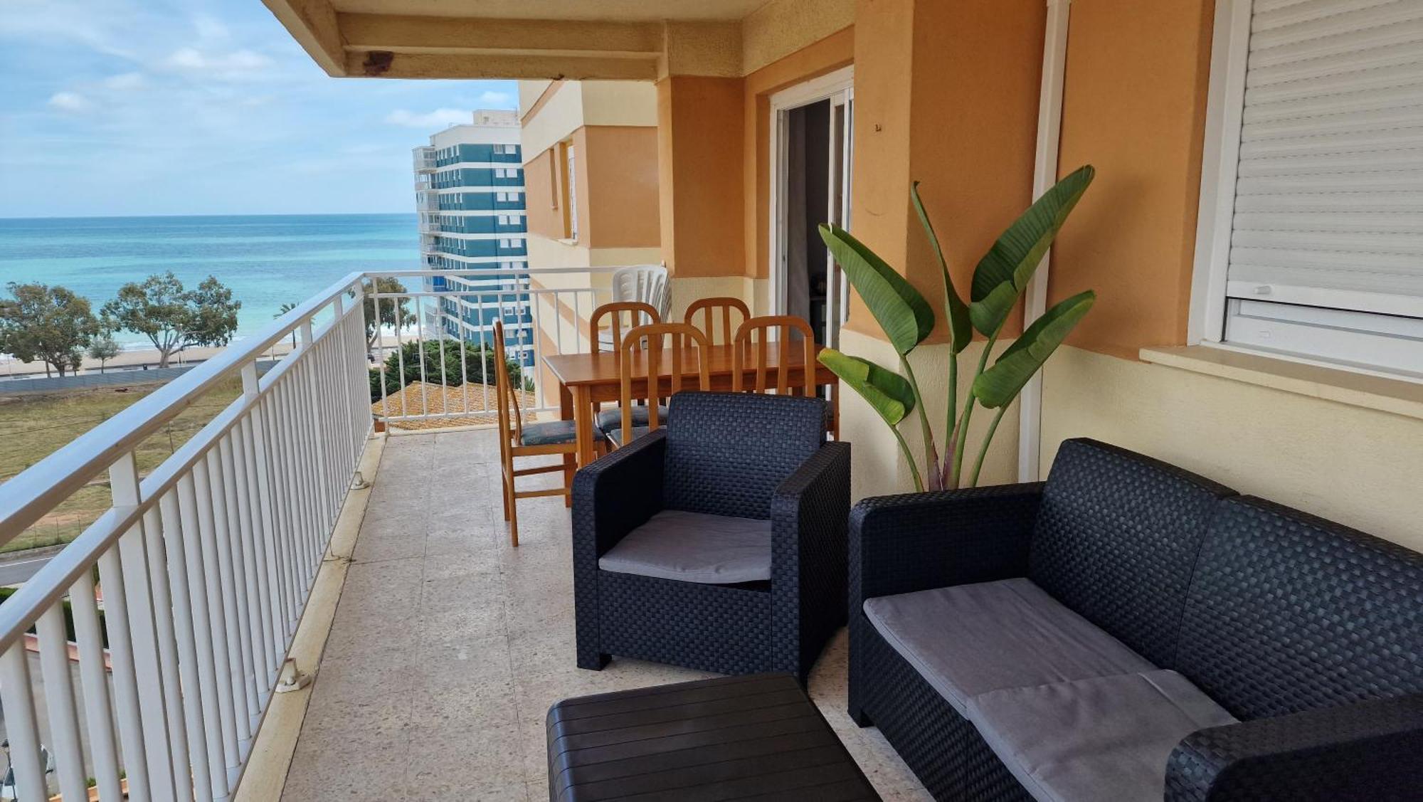 Apartamento 3 Habitaciones Con Piscina Y Vistas Al Mar Бенікасім Екстер'єр фото