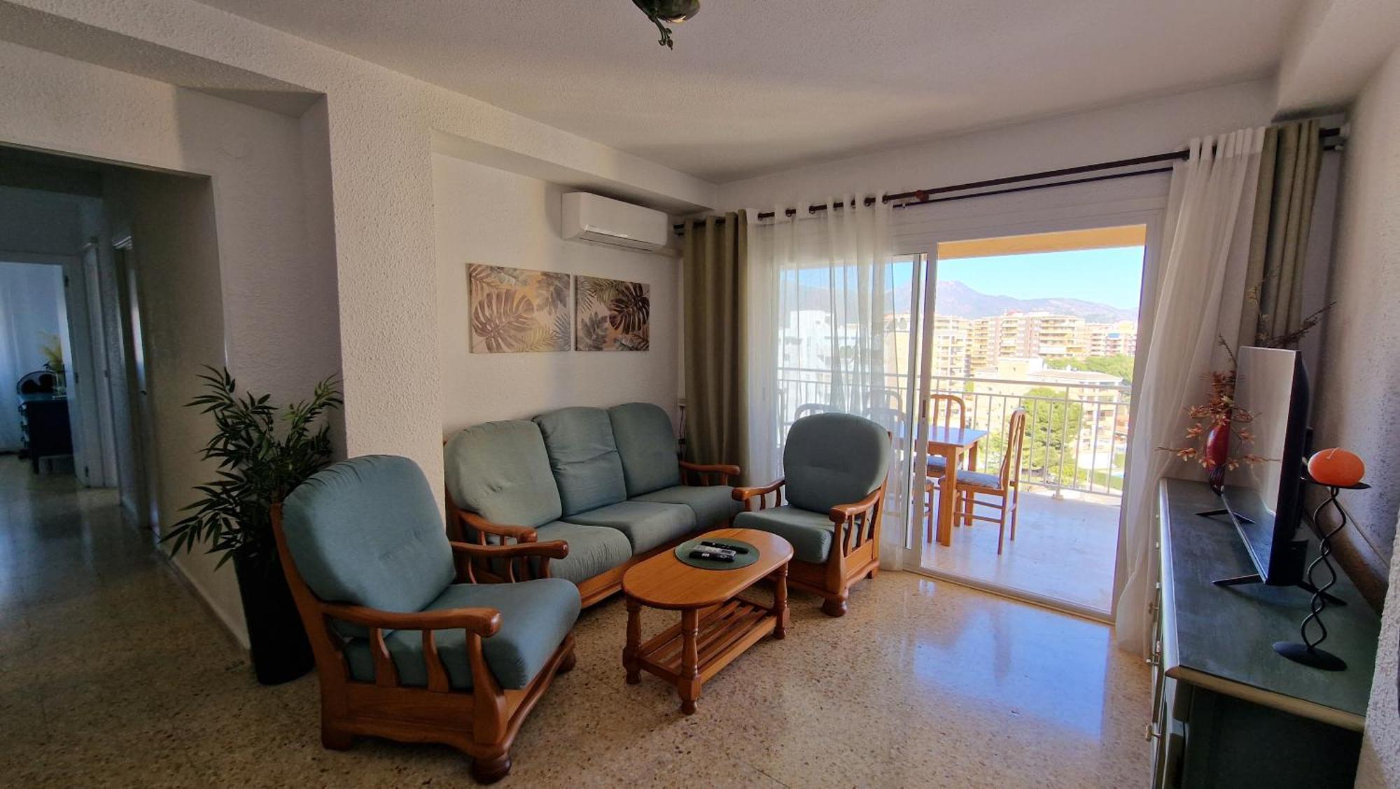 Apartamento 3 Habitaciones Con Piscina Y Vistas Al Mar Бенікасім Екстер'єр фото
