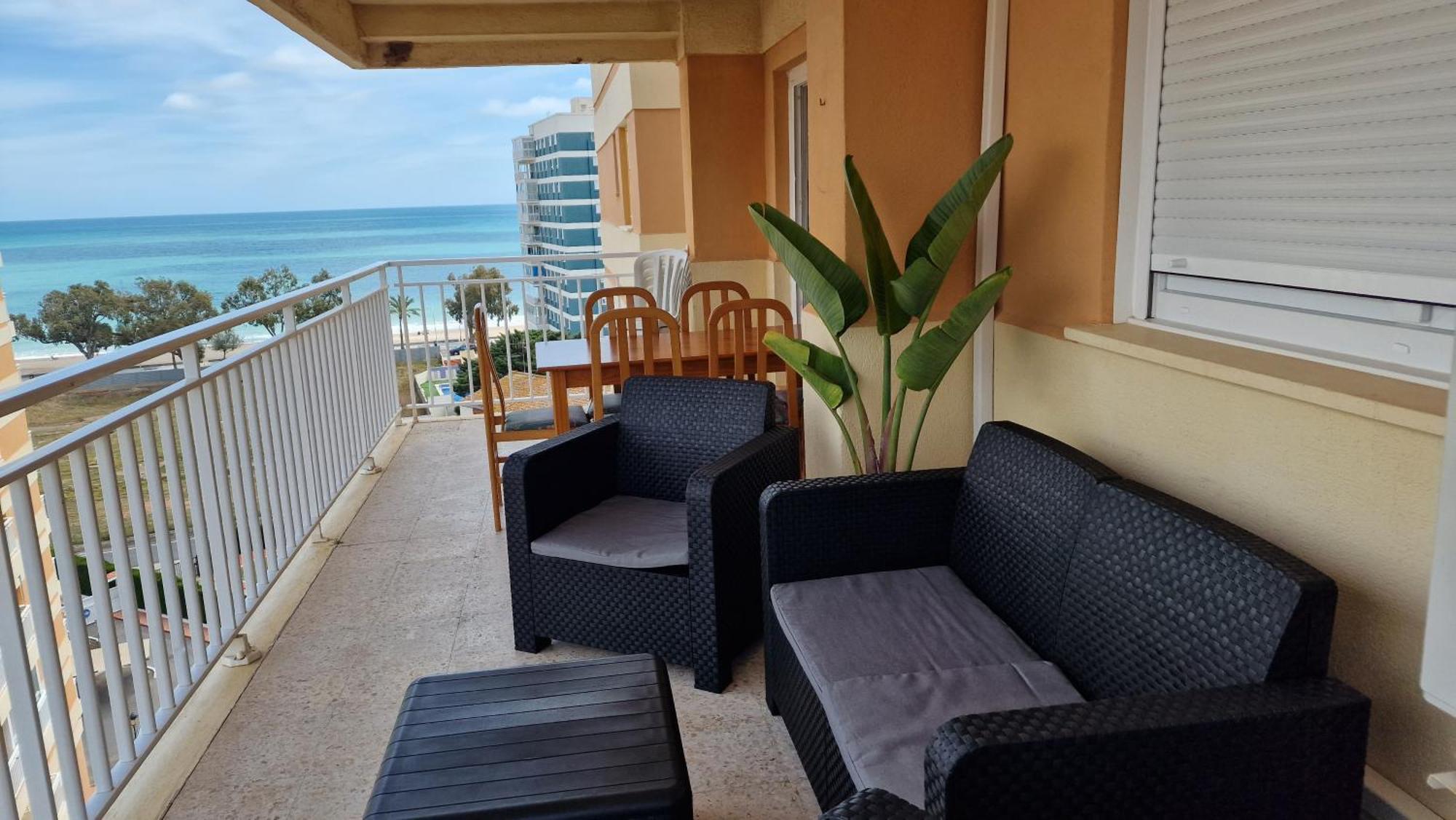 Apartamento 3 Habitaciones Con Piscina Y Vistas Al Mar Бенікасім Екстер'єр фото
